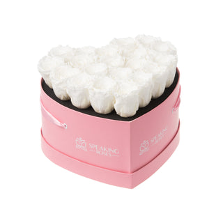 Heart Paper Box  (15 Preserved Heads)