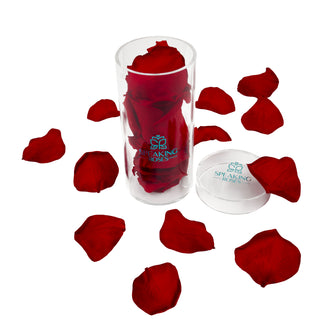 I love you  - Acrylic Square Box (150 Preserved Petals)